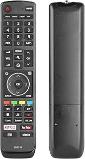 EN3C39 Remote Control Compatible with Hisense Smart TV 55N8700UW 65N8700UWG 50M7030UW 55M7030UWG 65M7030UWG 75N9700UWG Replacement Controller with Netflix and YouTube Buttons