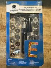 Walnut Hollow Clay Extruder Set - Professional Sculpting Tools Manual Crank NEW