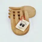 Birch Wood Canadian Bear Claw Salad & Pasta Hands Kootenay Spoons