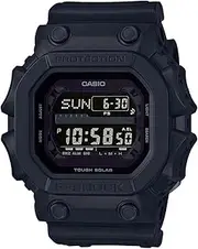 CASIO Men's G-Shock Digital Solar Power Watch, Black Dial, Black Band