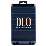 DUO Fishing Lure Box REVERSIBLE LURE CASE 120 Pearl Black/Transparent/Gold Logo