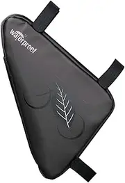 Parliky Bike Frame Bag Durable Triangle Pouch Holder for Mountain and Road Bikes Practical Cycling Accessory for Tools Water and Essentials Black