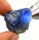 110CT. Rough Blue Sapphire Top Colors Natural UnHreated 100%