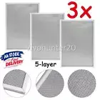 3x CHEF SIMPSON WESTINGHOUSE RANGEHOOD ALUMINIUM FILTER 0144002130, 317*284*9MM