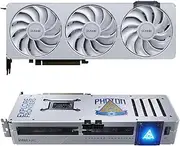 Cutesliving GUNNIR Intel Arc B570 Photon 10GB GDDR6 Graphics Card, 2670 MHz Boost (3X DP 2.1 + HDMI 2.1 | PCIe 4.0 x16) Triple-Fan Cooling, 4K/8K Ready, RTX 4060 Competitor(White)