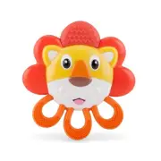 Nuby Vibe-eez Vibrating Teether - Battery Powered - Textured Surface and Easy to