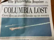Old newspaper Article on Columbia Explosion
