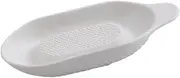 Kitchen Ceramic Garlic and Ginger Masher Food Plate for Fruits and Vegetables Ergonomic Non Slip Design Easy to Clean for Simple Grinding and Mashing