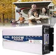 Car Inverter,5000w 12v/24v-220v,Intelligent Temperature Control Fan Cooling,Buzzer Reminding Device,Refrigerator,Air Conditioner,Freezer,Washing Machine,Microwave Oven,24V-220V-8000W