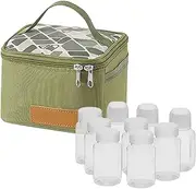 Lightweight Spices Kit | Portable Spices Container | Camping Seasoning Pouch | Large Capacity and Leak Proof Seasoning Storage Bag Organizer Holder for Travel Outdoor Camping Bbq Picnic