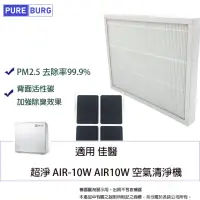 在飛比找momo購物網優惠-【PUREBURG】適用佳醫 超淨 AIR-10W AIR1