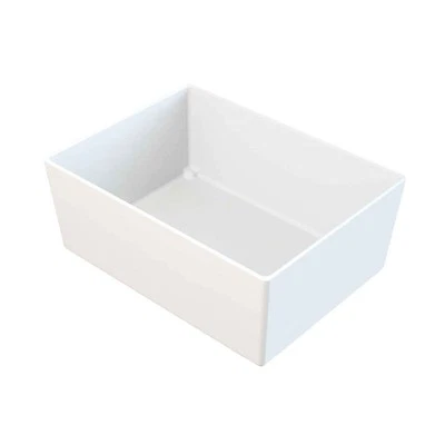 TableCraft CW5006W Simple Half Size 8 quart Bowl