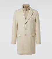 [Herno] Herno Layered wool coat AU 105 grey