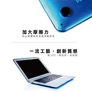 Macbook Pro touch bar 15吋 A1707 筆電保護殼 鏤空 水晶 硬殼 素色