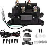 NDNCZDHC ATV Winch Switch Kit, 12V 250a Electric Winch Solenoid Relay Contactor Thumb Switch Combo 63070, 62135, 74900, 2875714, 70715 for UTV ATV Pickup Truck