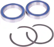 Wheels Manufacturing BB30 ABEC-3 Bearings & Clip Kit for DUB Spindle Cranks