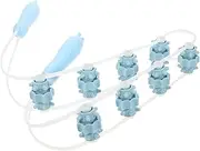 FOMIYES Pcs Yoga Assistant Massage Tool Muscle Roller Ropes Back Massager Roller Leg Muscle Massager