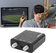 SustVita HDMI to Coax Converter, HDMI RF Modulator Adapter, NTSC Format Output 1080P, PLL Control for VHF Frequency, Ideal for Home Entertainment