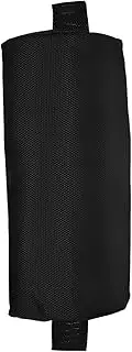 Yardwe Ergonomic Beach Chair Pillow Black Sponge and Fabric Lounge Chair Headrest for Neck Support