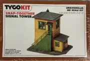 1979 Tyco Kit Snap Together Signal Tower Plastic Ho Scale 7768 NOS (T)