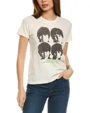 Junk Food The Beatles Four Portraits T-Shirt