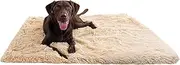 Best Friends by Sheri Calming Shag Fur Pet Throw Blanket, Taupe, 40"x50"