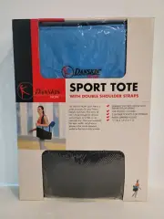 Sport Nylon Tote Bag Women Inside Outside Pockets Shoulder Strap Travel Gym Yoga
