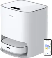 Dreame W10 Robot Vacuum Cleaner With Self Cleaning Dock - White (Open Box)