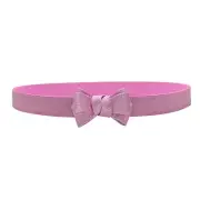 Womens Belts for Dress Skinny Thin Bow Decor Elastic Belt for Women Wasit Pin...