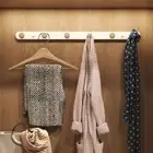 Wall Mounted Row Hook Traceless Sundries Storage Rack Coat Rack Shower Room