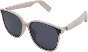 [Plyisty] Smart Glasses for Women, Audio Bluetooth Glasses with Built-in Mic & Speakers, Intelligent Touch Control, Polarized Sunglasses for Gaming Travel Meeting