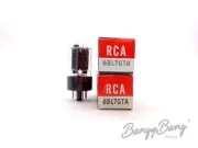 2 Vintage RCA 6BL7GTA Power Double Triode TV Audio Vacuum Tube Valve- Bangybang