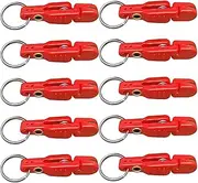 10Pcs Board Clips Release, Adjustable Release Clip Weight Outrigger for Weight Planer Board Offshore Fishing