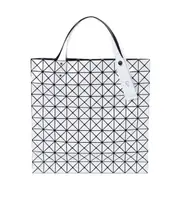 Prism geometric tote bag One size White
