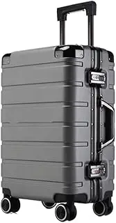 [BIRJXVTO] Carry-on Suitcase Luggage Suitcases Double-Row Swivel Wheels Luggage Portable Travel,Dual TSA Combination Lock Carry-on Suitcases Carry On Luggages