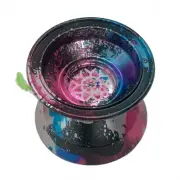 Acid Unresponsive Professional Magic Trick YoYo Anodized Metal Silver Galaxy