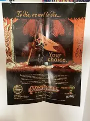 2003 Mage Knight Uprising Promo Poster 22” X 17”