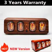 Bluetooth Clock IN12 Glow Tube Clock Nixie Clock 4-Digit Electronic Alarm Clock