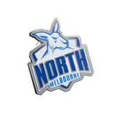 North Melbourne Kangaroos Logo Metal Pin Badge