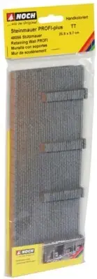 NOCH 48056 - Tt Retaining Wall, 25,8 X 9,8 CM - New