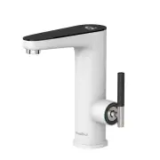 3200W Instant Electric Water Heater Faucet IPX4 Waterproof Lever-Adjustable Temperature Control EU Plug for Kitchen Bath