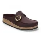 BIRKENSTOCK Women's Buckley Zinfandel Oiled Leather (narrow width) - 1027987, Zi