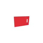 Cutting / Chopping Board 205x300x13mm Red Polyethylene HACCP Colour Coded