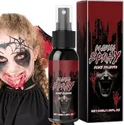 Stage Blood Washable | Halloween Simulated Plasma Spray | Fake Blood Splatter Vampire Blood Washable Fale Blood for Cosplay Clothes and Face Makeup