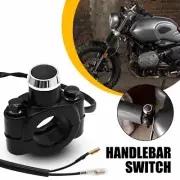 Motorcycle Switch Horn Handlebar Mount Push Button Momentary Start Universal EOA