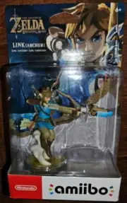 Zelda Link Archer Amiibo Breath of the Wild Nintendo Switch L@@K Wii U 3DS L@@K