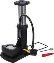 TOBBOMEY High Pressure Bicycle Pump Portable Foot Operated Cycle Inflator for Easy Tire Inflation Ergonomic Design for Road Mountain Bikes Durable Efficient