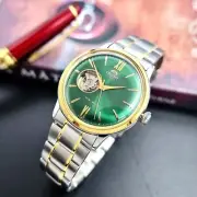 Orient Bambino 40.5 mm Two Tone Green Dial Automatic Watch AG0432E Made in Japan