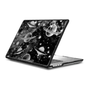 MacBook Pro 16-inch (M1 - M4) Impact Case Planets and Stars - black starry Universe