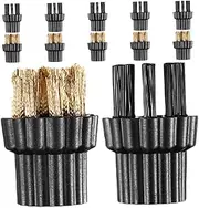 IWOWHERO Electric Cleaning Scrubber Machine Brush Head 12pcs Cleaning Device Brush for Home Steam Cleaner